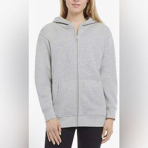 Brand new! Danskin full zip drawstring hoodie Gray